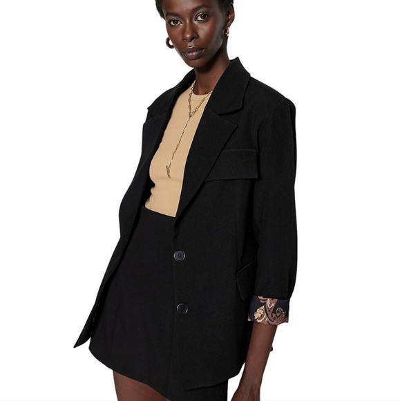 Black Blazer Trendyol - Picture 2 of 10